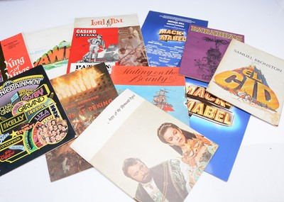 Lot 477 - Film and Musical Programmes plus