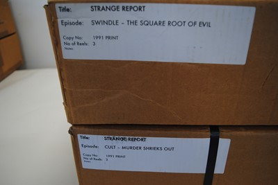 Lot 503 - Strange Report Television Show / 35mm Films