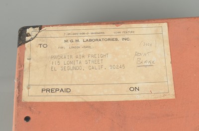 Lot 545 - Point Blank 16mm Film