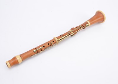 Lot 577 - Antique Boxwood Clarinet