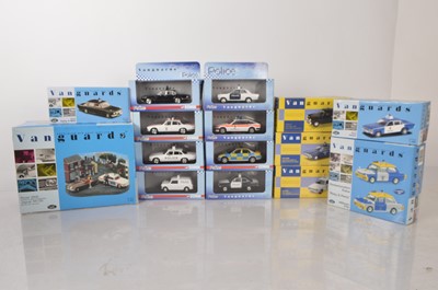 Lot 25 - Corgi and Lledo Vanguards Scottish and Irish Police Cars (15)