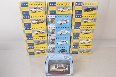 Lot 27 - Corgi and Lledo Vanguards Southern Counties Police Cars (16)