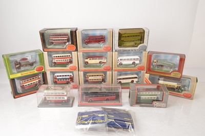 Lot 44 - Exclusive First Editions and Corgi Original Omnibus 1:76 Scale Public Transport and Commercial Models (16)