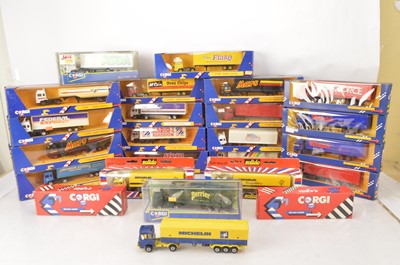 Lot 69 - Corgi 1980s and Solido Articulated Trucks (24)