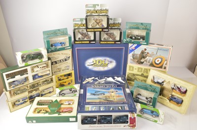 Lot 99 - Corgi Lledo Days Gone and Matchbox Models of Yesteryear Aircraft  Military Models and Other Vintage Vehicles (65+)