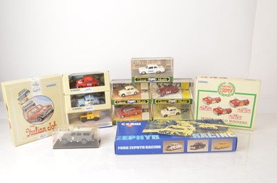 Lot 102 - Corgi and Other Vintage Competition and Other Cars Including Sets (12)