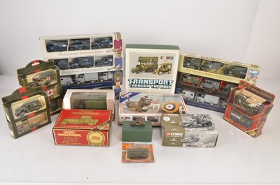 Lot 121 - Modern Diecast WWI/WWII Military Models (21)