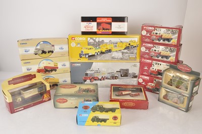 Lot 125 - Corgi Diecast Vintage Commercial and Haulage Vehicles (16)