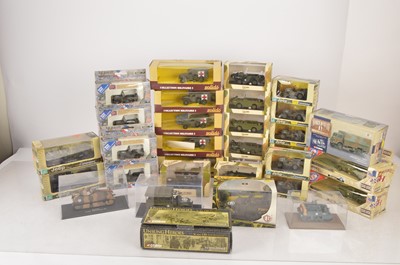 Lot 127 - Modern Diecast WWII and Later Military Vehicles (35)