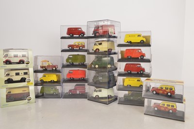 Lot 128 - Oxford Diecast and Vitesse Vintage Delivery Vans (24)