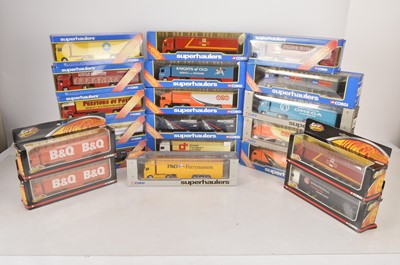 Lot 142 - Corgi Modern Articulated Trucks Haulage Company and Retail Branded (20)