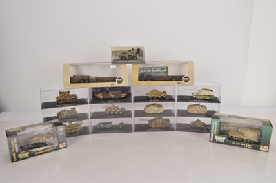 Lot 148 - Modern Diecast WWII and Later Tanks and Other Military Vehicles (17)