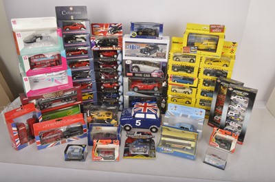 Lot 166 - Modern Diecast and Tinplate Modern Commercial and Private Vehicles (50+)