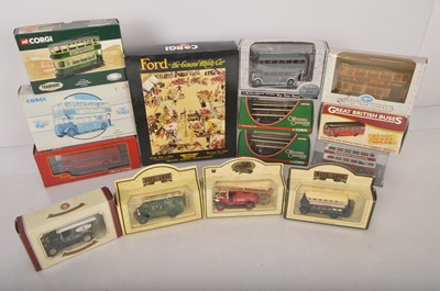 Lot 177 - Modern Diecast Vintage Commercial Vehicles (14)