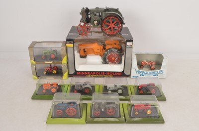 Lot 187 - Modern Diecast Tractors (12)