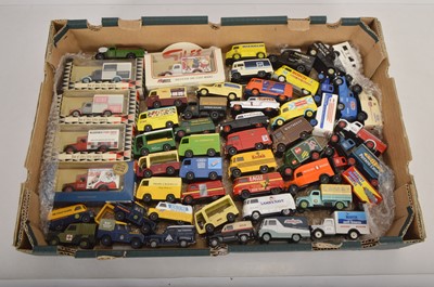 Lot 196 - Modern Diecast Pre and Post War Delivery Vans (110+)