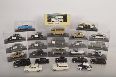 Lot 199 - Modern Diecast Vintage Police Vehicles (26)