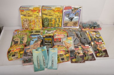 Lot 201 - Packaged 1990's Military Diecast & Toys (24)