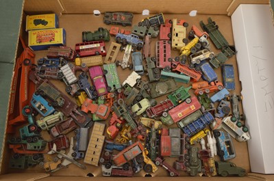 Lot 222 - 1960s and Later Playworn 1:64 Scale and Similar Diecast Vehicles (80+)