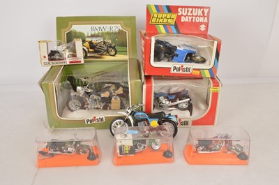 Lot 234 - 1970s/80s Diecast Motorbikes (8)