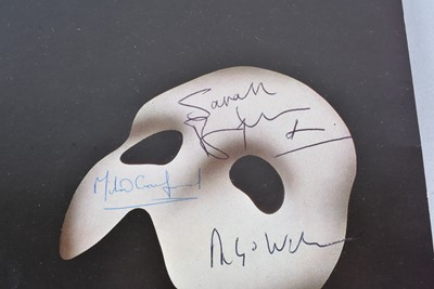 Lot 395 - Andrew Lloyd Webber / Sarah Brightman / Michael Crawford / Signatures plus