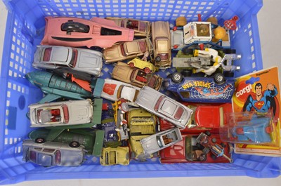 Lot 245 - Postwar and Later Unboxed/Playworn Diecast Models From TV and Film (27)