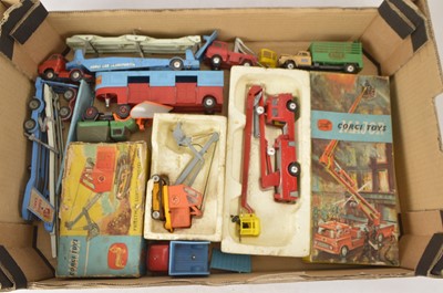 Lot 253 - Playworn Corgi Commercial Vehicles (30+)