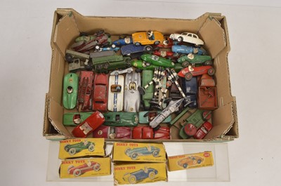 Lot 262 - Postwar Playworn Diecast Vehicles (40+)