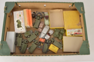 Lot 268 - Postwar Playworn/Repainted Dinky Toys and Boxes (24)