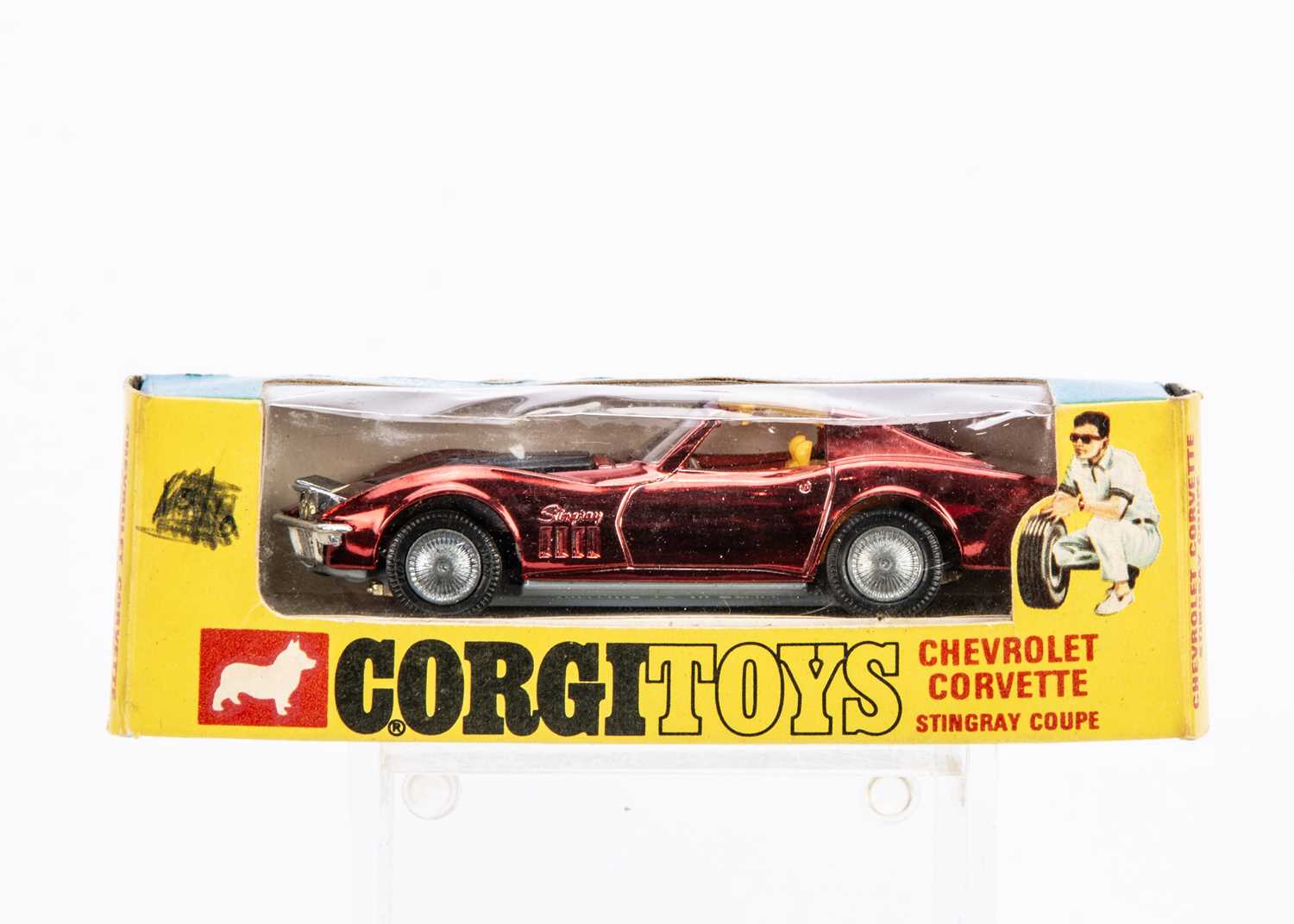 Lot 272 - A Corgi Toys 300 Chevrolet Corvette Stingray Coupe