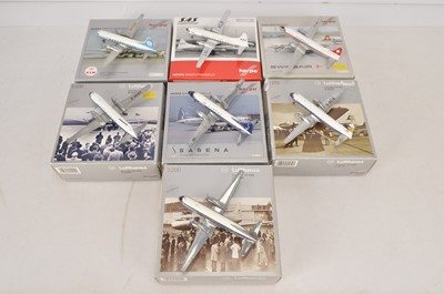 Lot 280 - Herpa 1:200 Scale Convair CV 440 Civil Aircraft, (7)