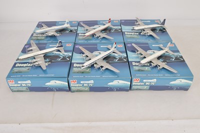 Lot 287 - Hobby Master 1:200 Scale Douglas DC-7C Civil Aircraft  (6)