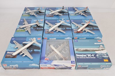 Lot 288 - Hobby Master 1:200 Scale Douglas 4 and 6 Civil Aircraft  (9)