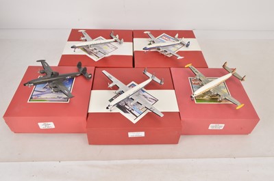 Lot 298 - Modern White Metal Lockheed Constellation By Western Models (5)