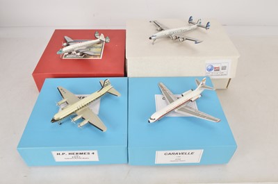 Lot 301 - Modern White Metal Civil Aircraft (4)