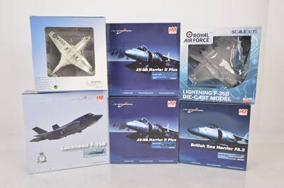 Lot 318 - Modern Diecast 1:72 Scale Jet Military Aircraft (6)