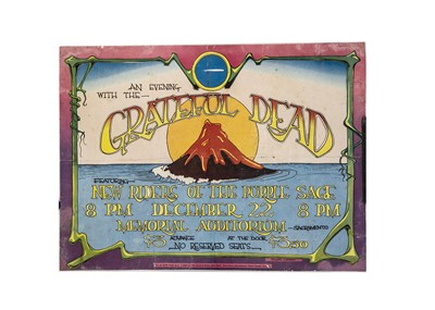 Lot 408 - Grateful Dead Concert Poster / Memorial Auditorium