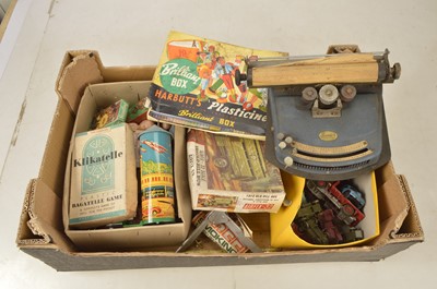 Lot 378 - Collection of mainly 1950's-60's Corner Shop type plastic and metal Toys and Diecast vehicles