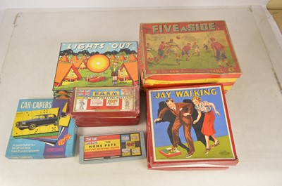 Lot 386 - Large quantity of ex Shop 1940's-60's Games (qty)