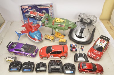 Lot 390 - Large collection of circa 1980's and later Toys including Remote Control Cars Transformers and original and copy modern Action Man and Accessories (qty)