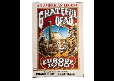 Lot 411 - Grateful Dead Concert Poster / Frankfurt