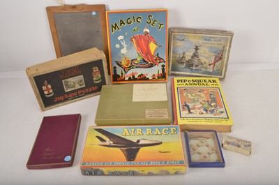 Lot 404 - 1950's and later Model Village Jigsaws Games  and Toys (10)