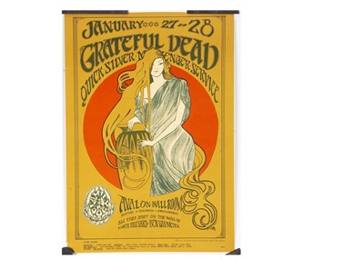 Lot 414 - Grateful Dead Concert Poster / Avalon Ballroom