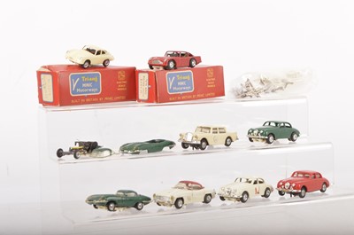 Lot 451 - Tri-ang Minic Motorways Cars (9)