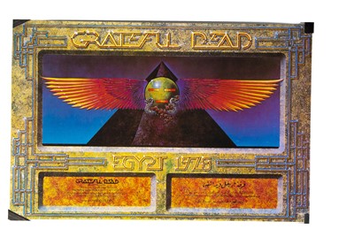 Lot 416 - Grateful Dead Concert Poster /Egypt 1978