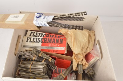 Lot 502 - Fleischmann Peco Trix N gauge track and accessories (qty)