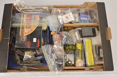 Lot 508 - Peco Wiking and other N gauge track vehicles and accessories (qty)