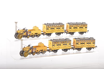 Lot 541 - Tri-ang 00 gauge Rocket Locomotives and coaches (6)