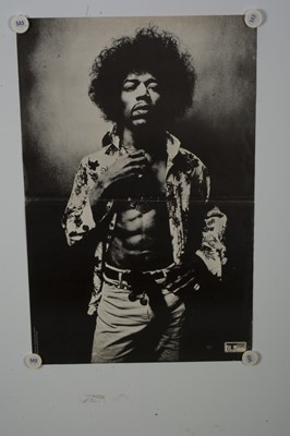 Lot 426 - Jimi Hendrix / Donald Silverstein Poster