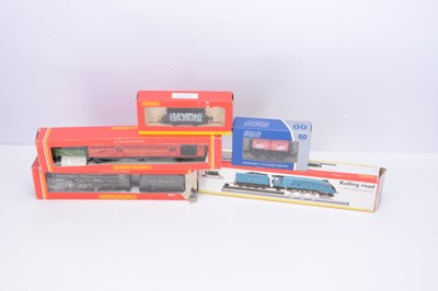 Lot 557 - Hornby 00 gauge Locomotive stock and a Rolling Road in original boxes (5)